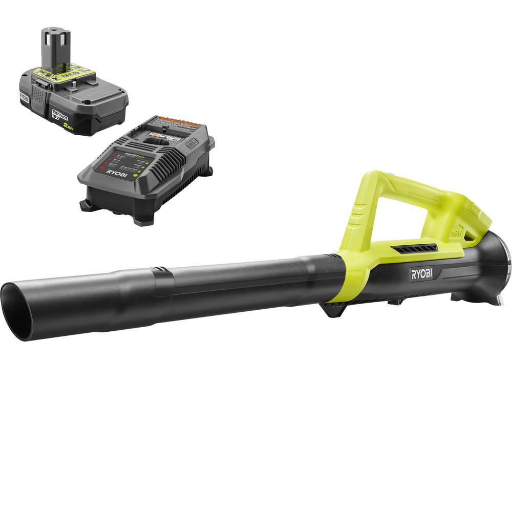 RYOBI Reconditioned ONE+ 90 MPH 200 CFM 18-Volt Lithium-Ion Cordless Leaf  Blower