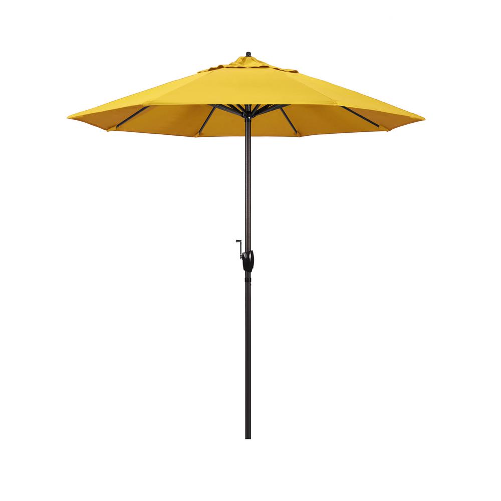 7 5 Ft Patio Umbrellas Patio Furniture The Home Depot