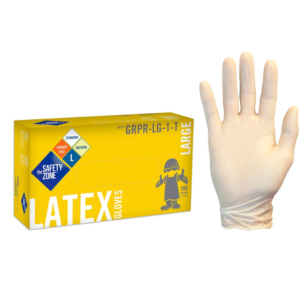 are powdered gloves latex free