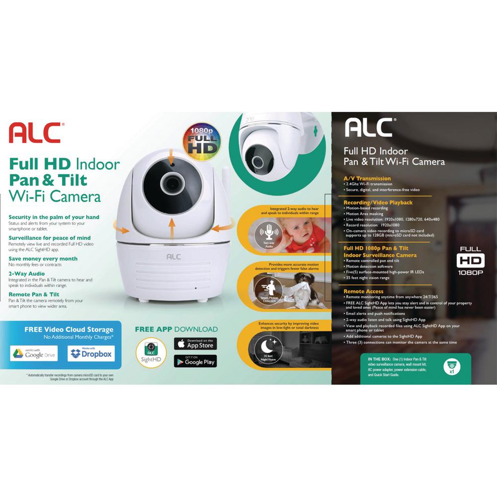 pan and tilt security camera