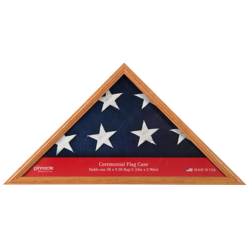 flag triangle frame