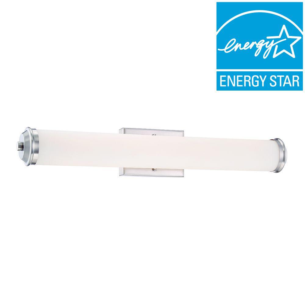 Designers Fountain Aristo 30 in. Satin Platinum LED Bath Bar Light