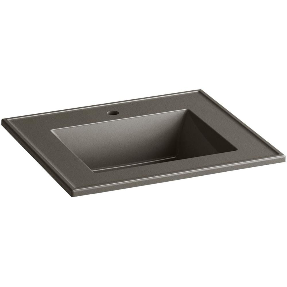 KOHLER Ceramic/Impressions 31 in. Single Faucet Hole Vitreous China