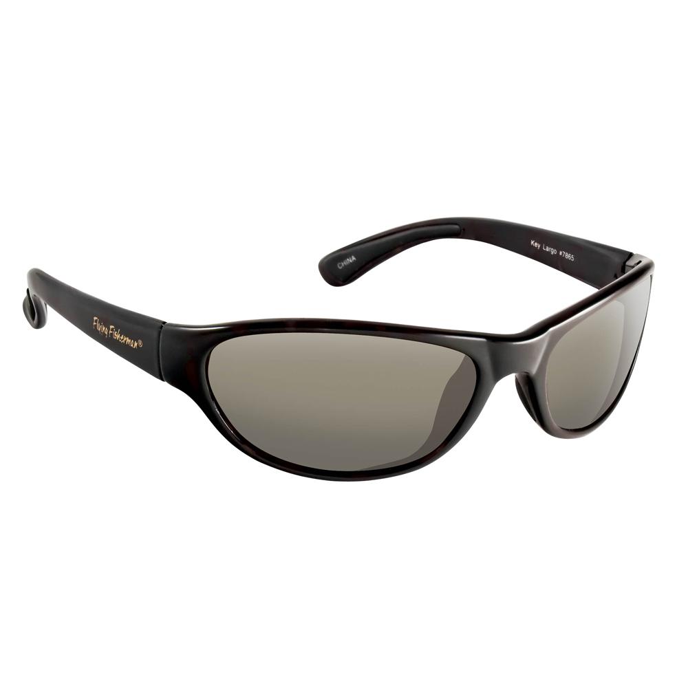 Key Largo Polarized Sunglasses Black Frame with Smoke Lens7865BS The Home Depot