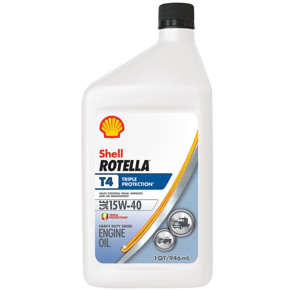 Shell Rotella Rotella T4 Triple Protection 15W 40 Diesel Motor Oil 1 