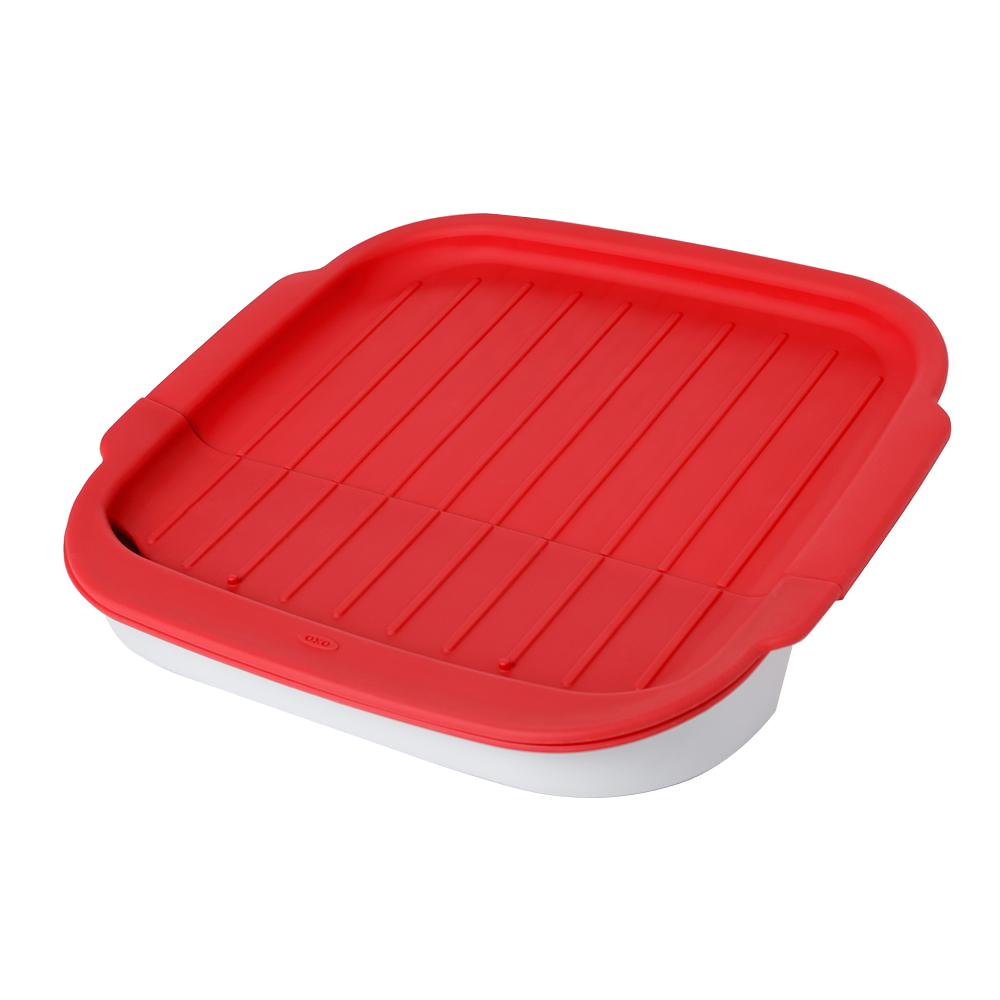 OXO Good Grips Microwave Bacon Crisper with Adjustable Kickstand