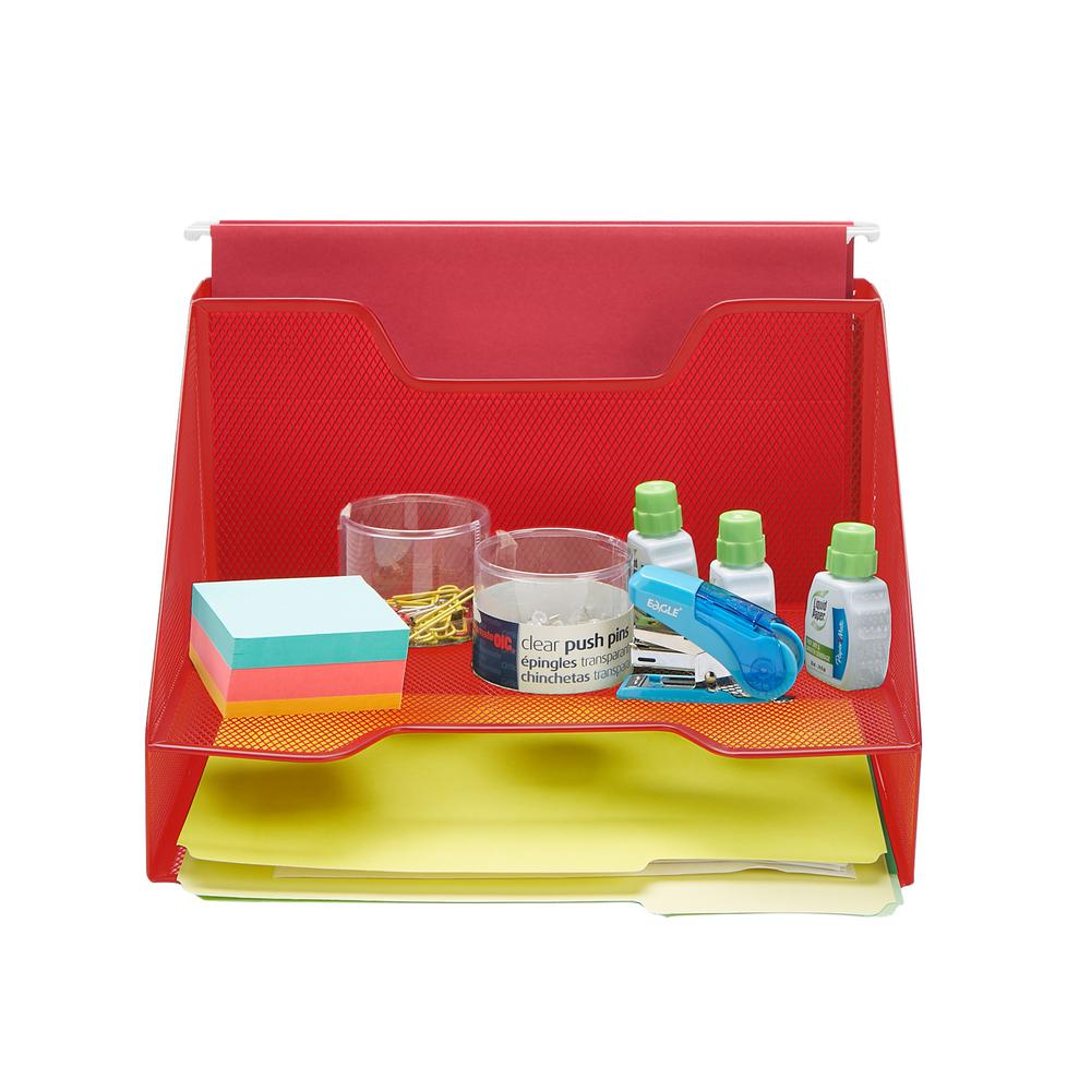 Red Desk Organizers Accessories Office Supplies The