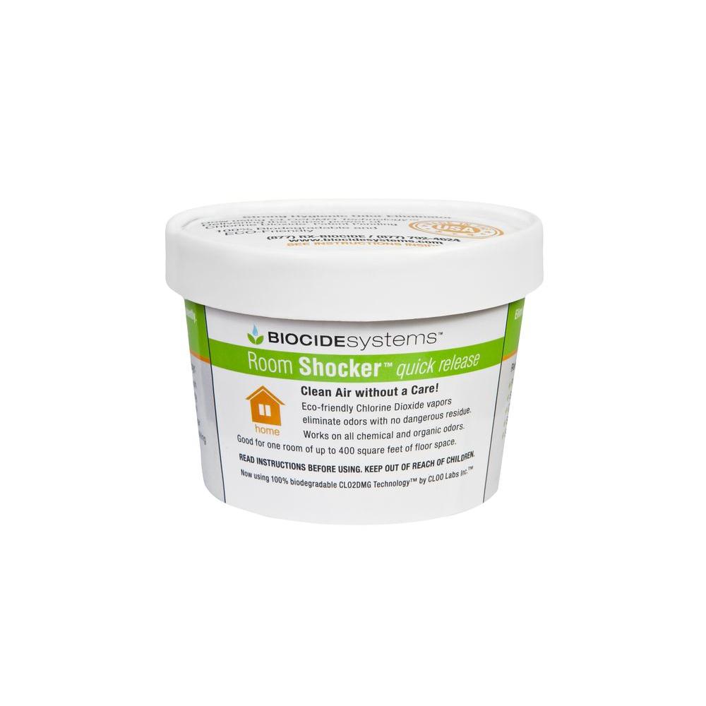 Biocide Systems Room Shocker 11g Chlorine Dioxide Odor Eliminator3220