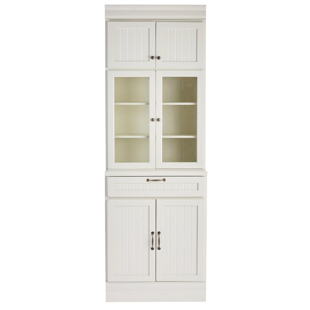 Sauder Woodworking White Cabinet-419636 - The Home Depot