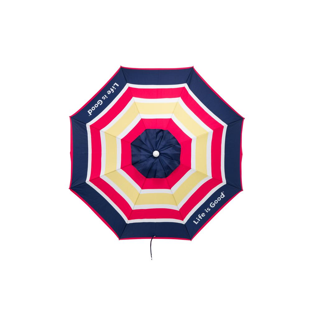 life is good beach umbrella