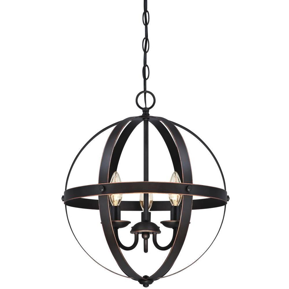 Bronze Farmhouse Pendant Light stella mira 3 light oil rubbed bronze with highlights pendant