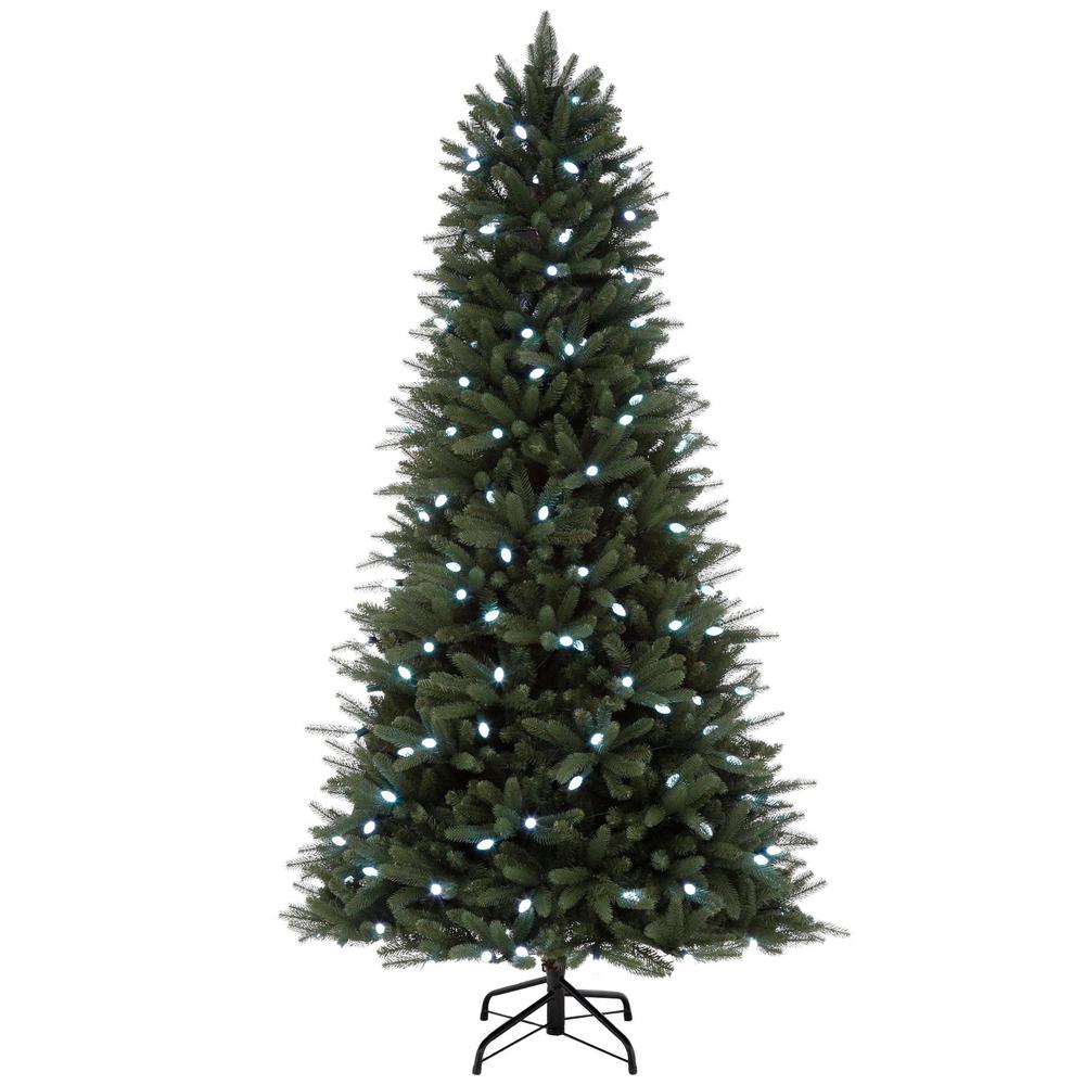 Classic PreLit Christmas Trees Artificial Christmas Trees The Home Depot