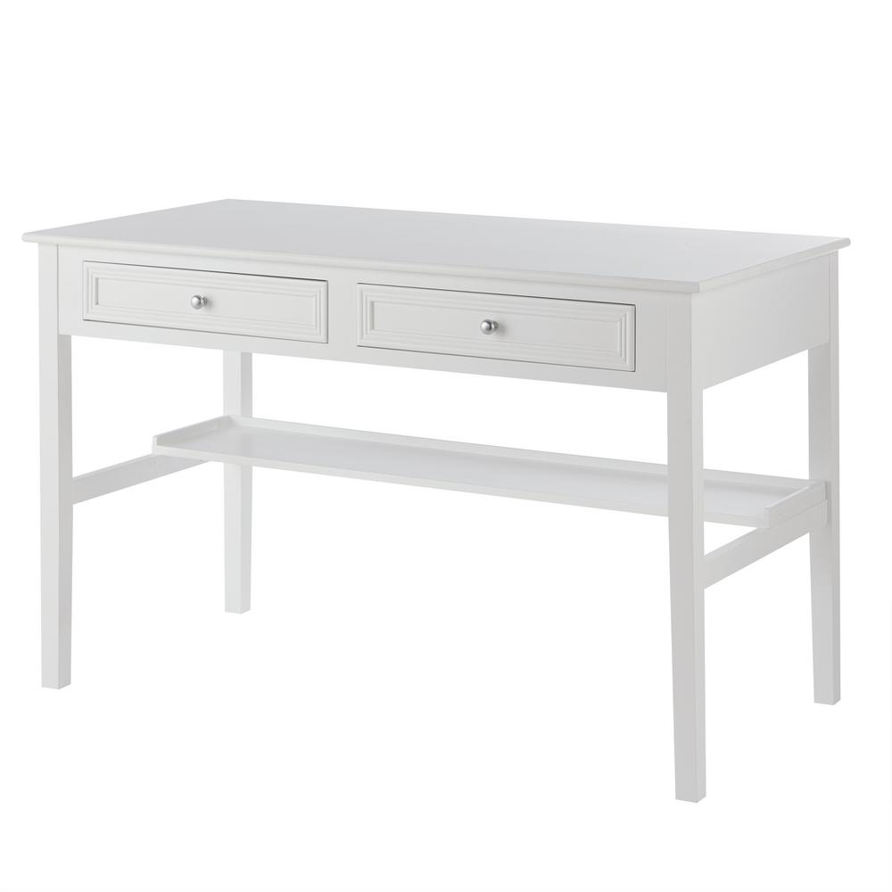 Home Decorators Collection Oxford White Computer Desk 30 In H X