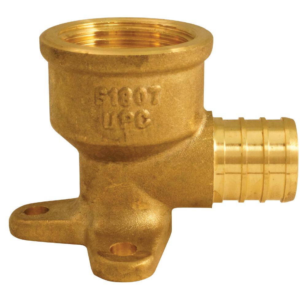 pex elbows degree pipe apollo barb elbow ear adapter brass drop thread female fittings