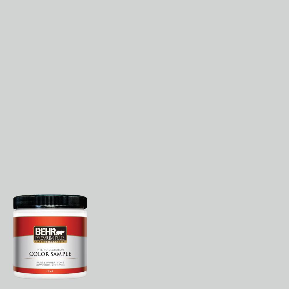 Behr Premium Plus 8 Oz Ppu26 11 Platinum Flat Interior Exterior Ppu26 11 Platinum Flat Interior Exterior Paint