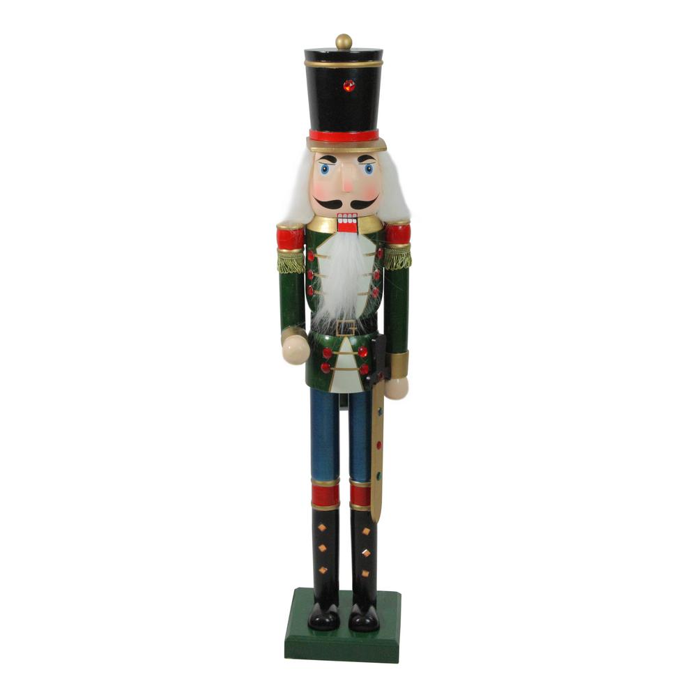 Christmas Nutcracker Soldier with Sword 