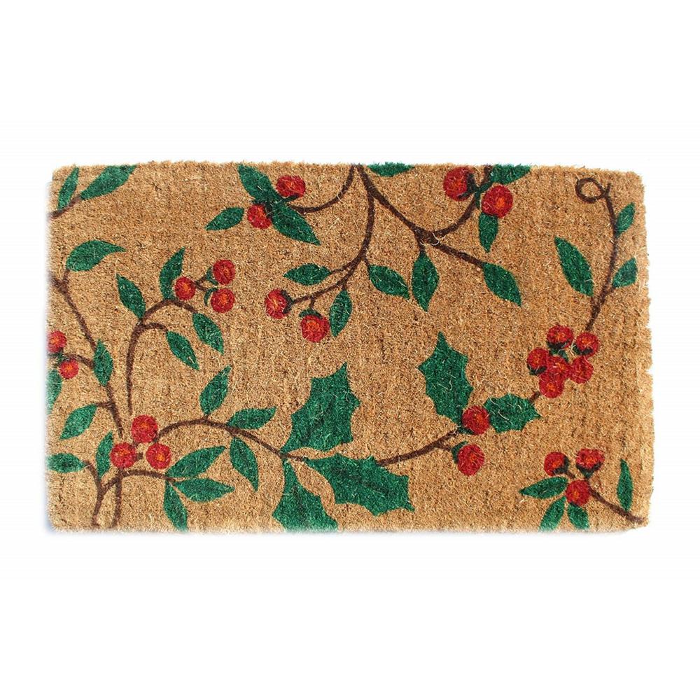 Imports Decor Traditional Coir Holly Princess 30 In X 18 In