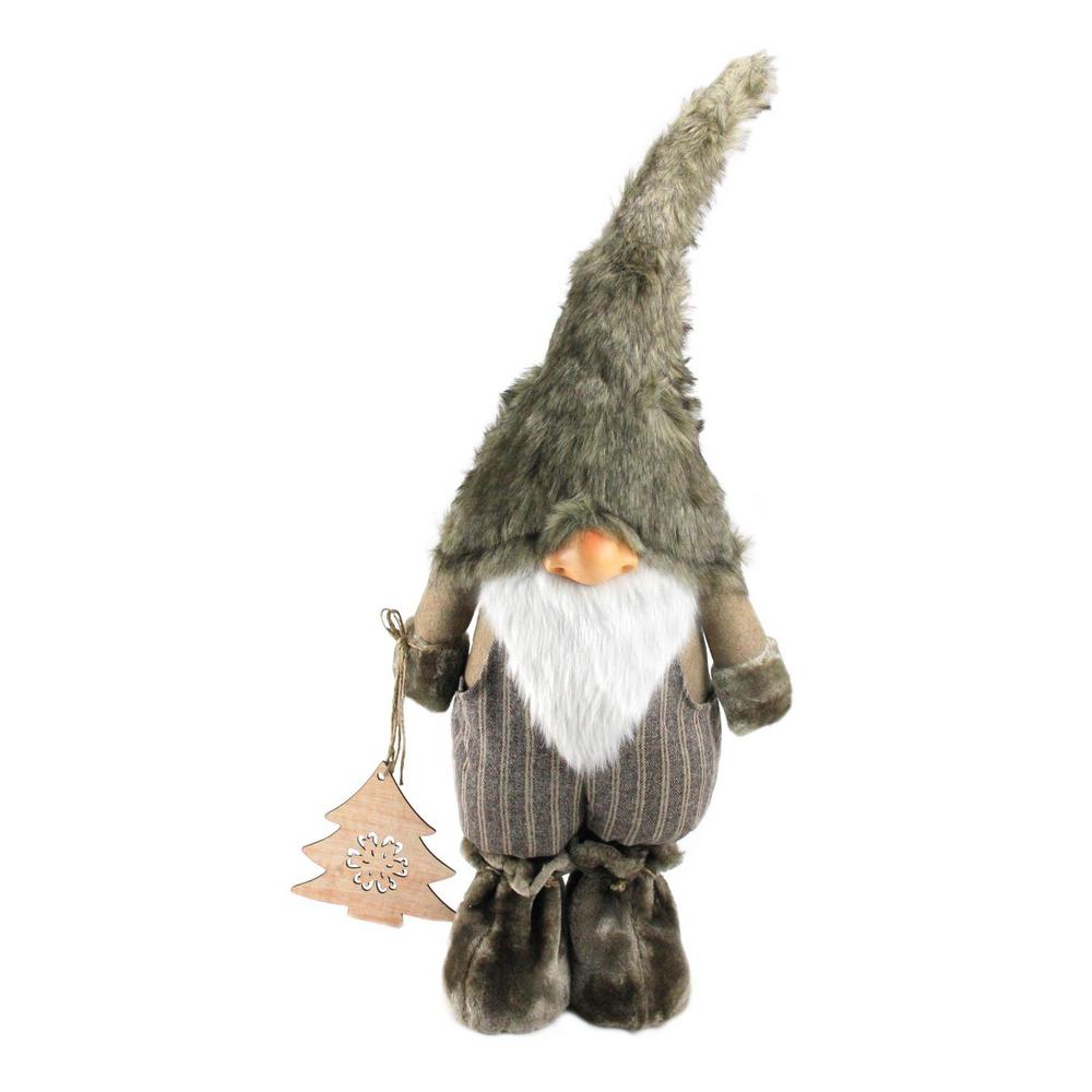Download Northlight 33 in. Large Woodland Gnome with Striped Pants ...