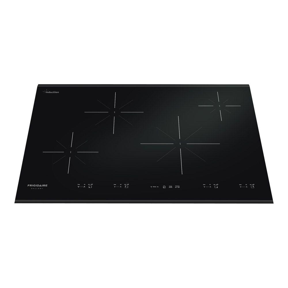 Frigidaire Gallery 30 in. Smooth Ceramic Glass Induction Cooktop in Black with 4 Elements
