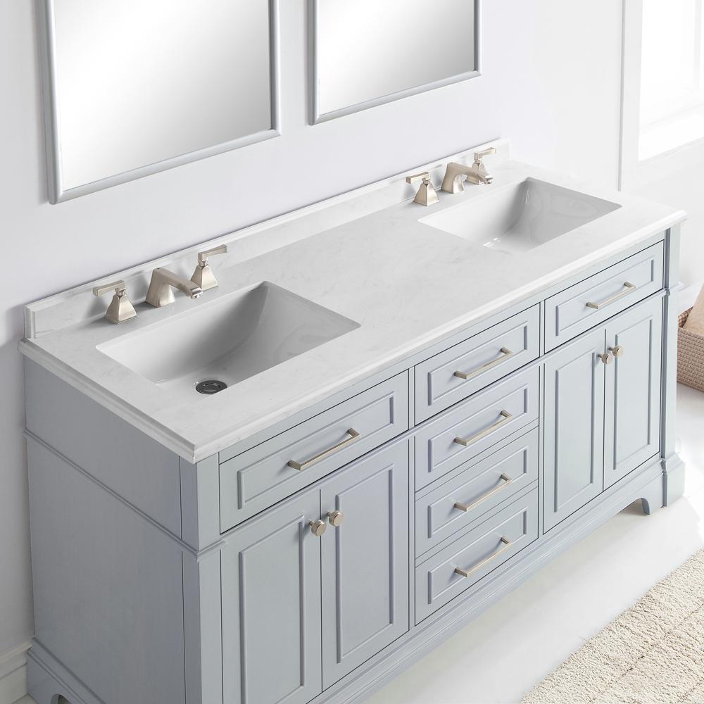 Home Decorators Collection Melpark 60, Home Depot Double Sink Vanity