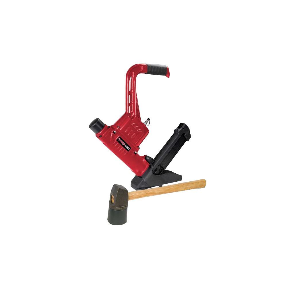 Porta-Nails 3-in-1 Pneumatic Nailer and Stapler with Case for Wood Flooring by Porta-Nails