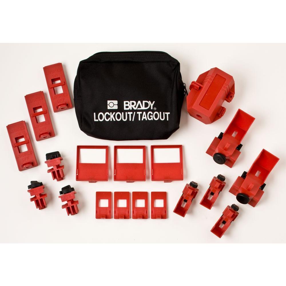 Brady Breaker Lockout Pouch Kit65405 The Home Depot