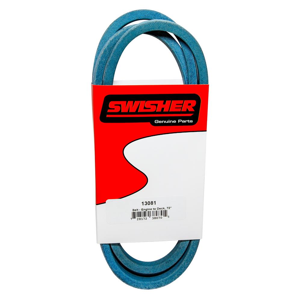 Swisher Replacement 72 inch Belt for Select 52 inch Zero Turn Mowers by Swisher