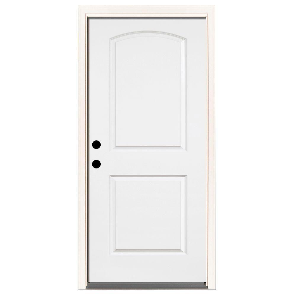 Steves &amp; Sons 32 in. x 80 in. Premium 2Panel Roundtop