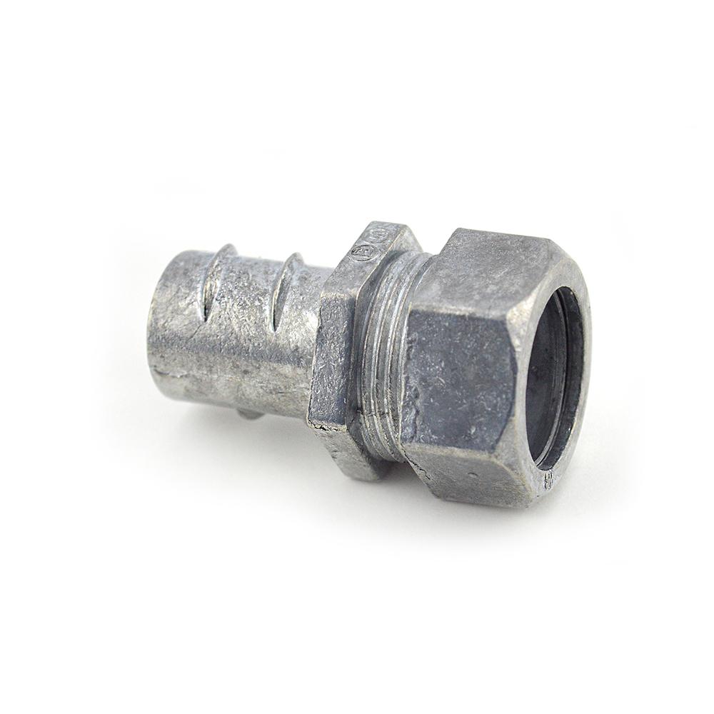 BRIDGEPORT 1/2 in. Compression EMT to 1/2 in. ScrewOn FMC Transition Couplings (50Pack)581DC