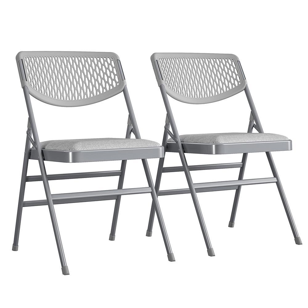 Gray Cosco Folding Chairs 60865gry2e 64 1000 