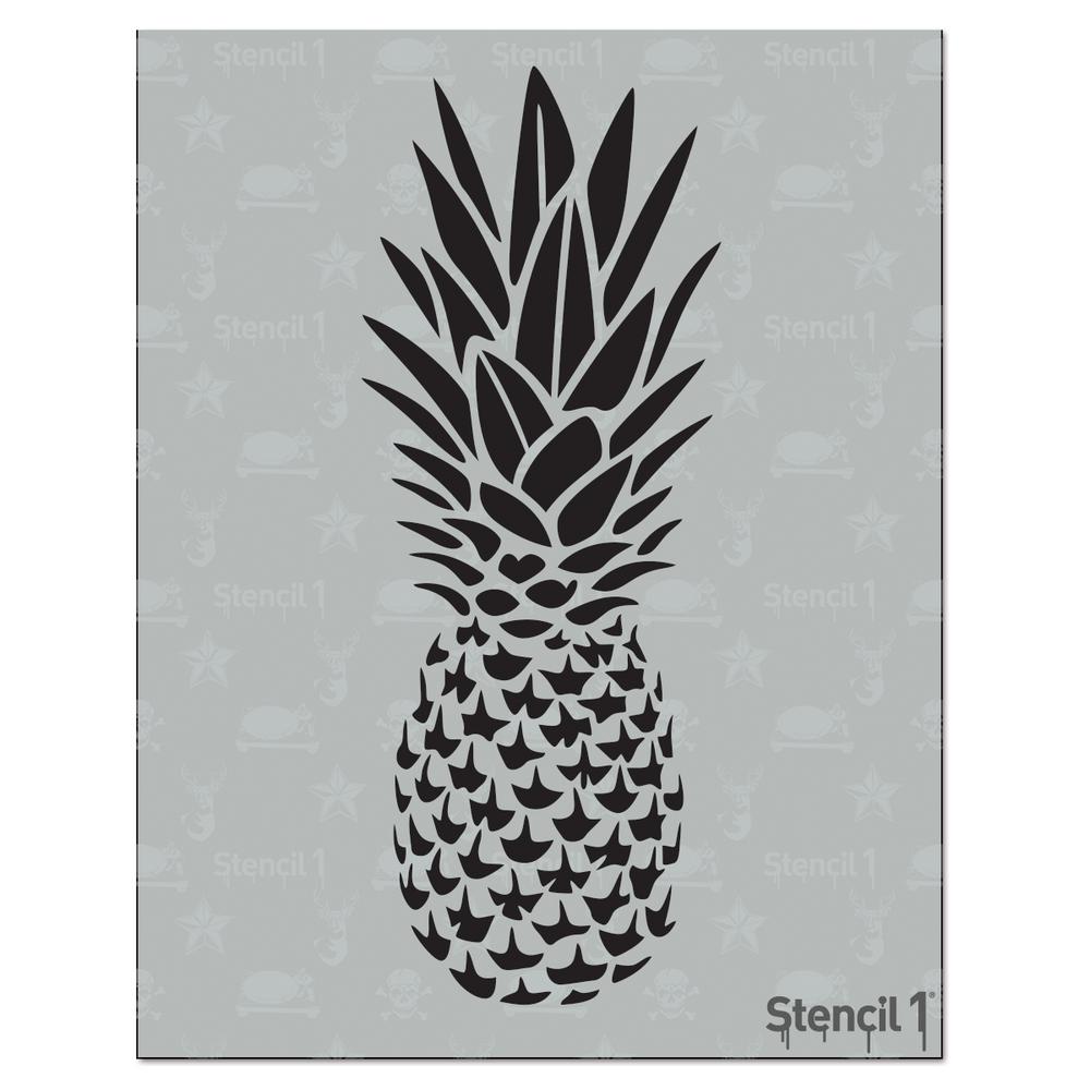 Stencil1 Pineapple Stencil S1 01 300 The Home Depot