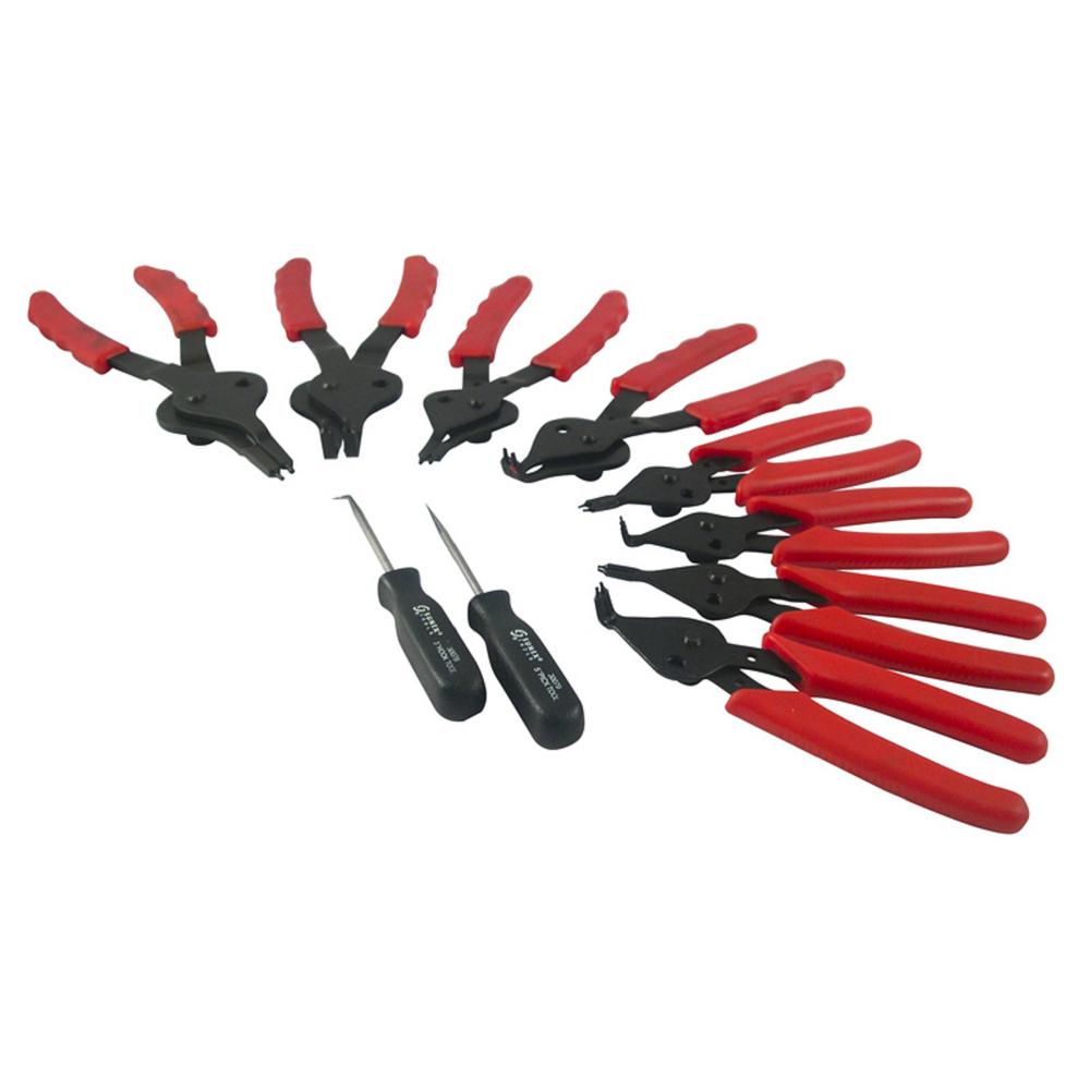 Sunex Snap Ring Plier Set 10 Piece Sun3007 The Home Depot