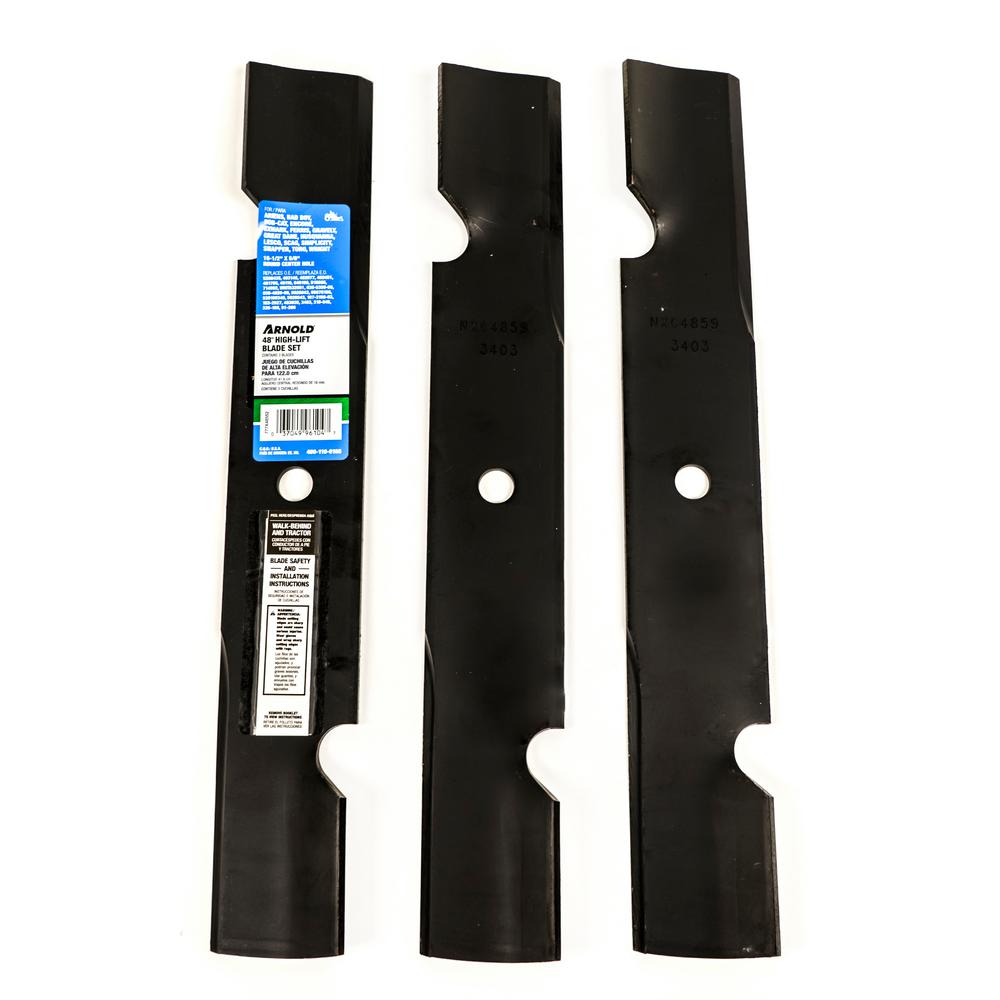 Arnold 48 in. HighLift Mower Blade Set4901100166 The Home Depot