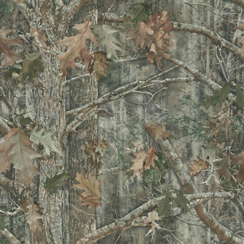 RoomMates 28.18 sq. ft. Kanati Camo Peel and Stick Wallpaper-RMK11081WP