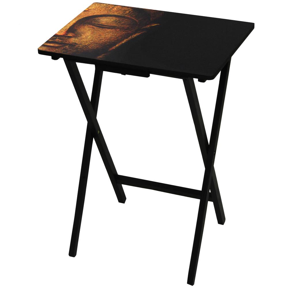 Oriental Furniture 19 In X 13 75 Serene Oriental Furniture 19 In X 13 75 Serene Buddha Tv Tray
