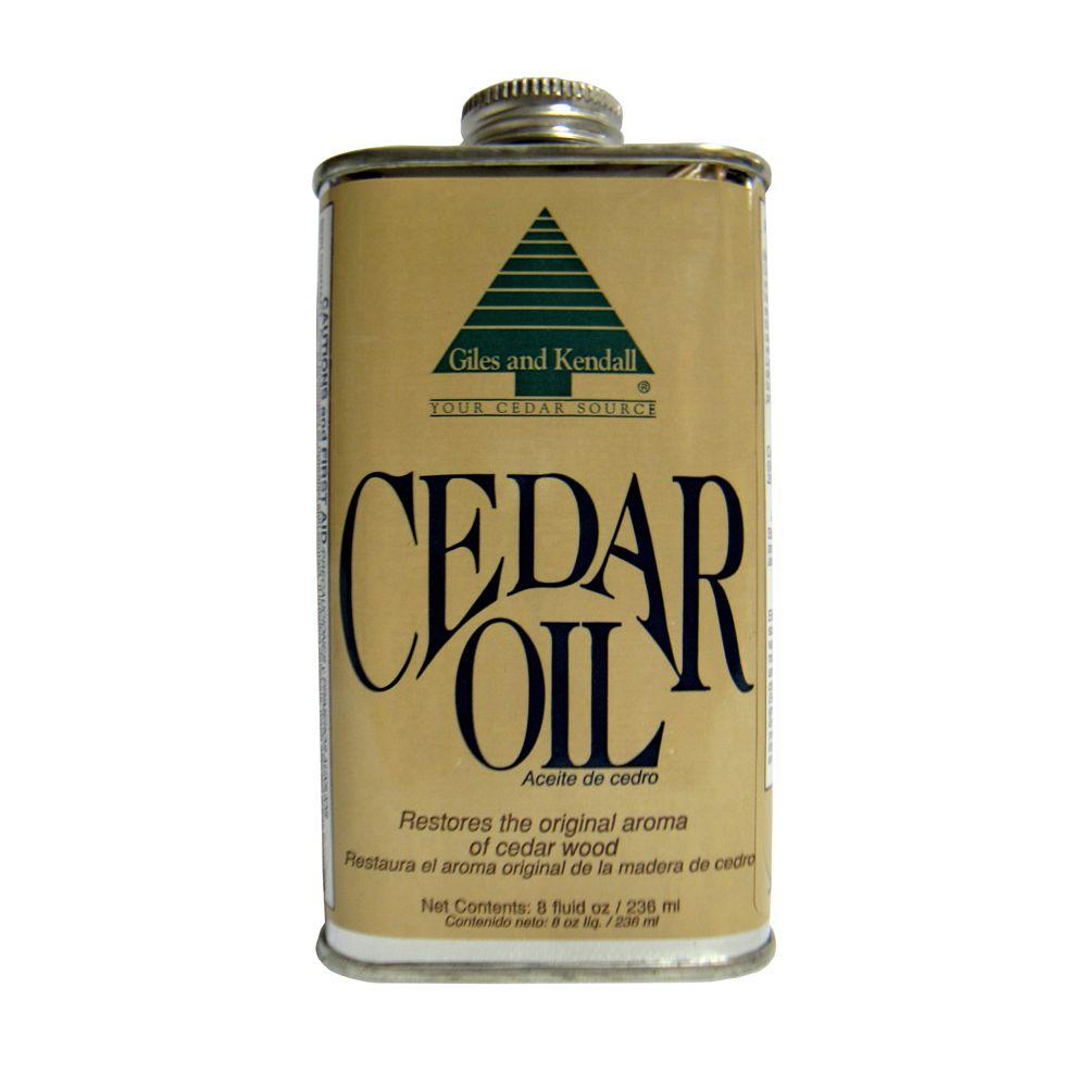 Giles & Kendall 8-oz. Cedar Oil-OIL008 - The Home Depot