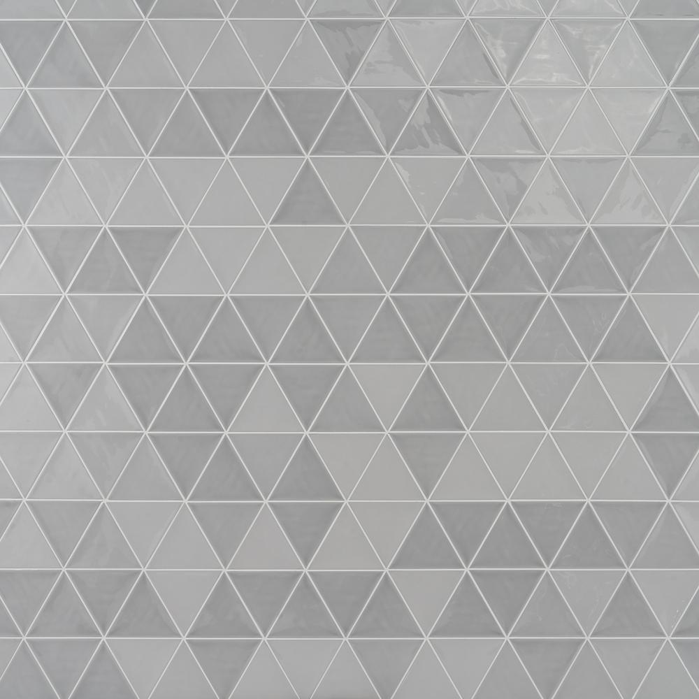 Siene Smoke Gray 5 in x 10 in x 9 mm Ceramic Wall Tile 28 Pieces// 10.76 sqft//case