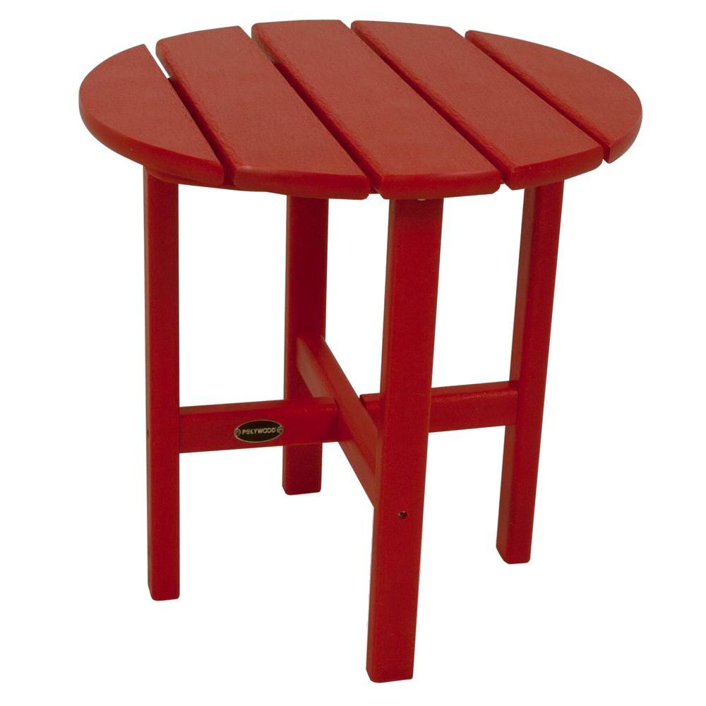 Round No Additional Features Red Patio Tables Round No Additional Features Red Patio Tables