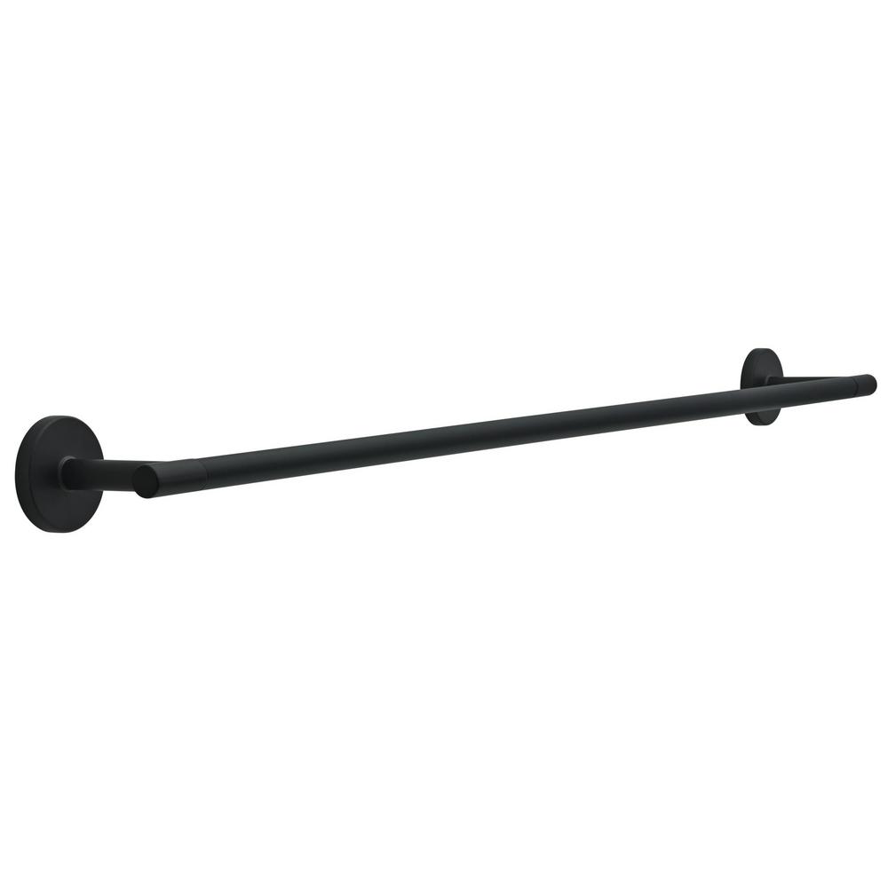 Delta Lyndall 30 In Towel Bar In Matte Black