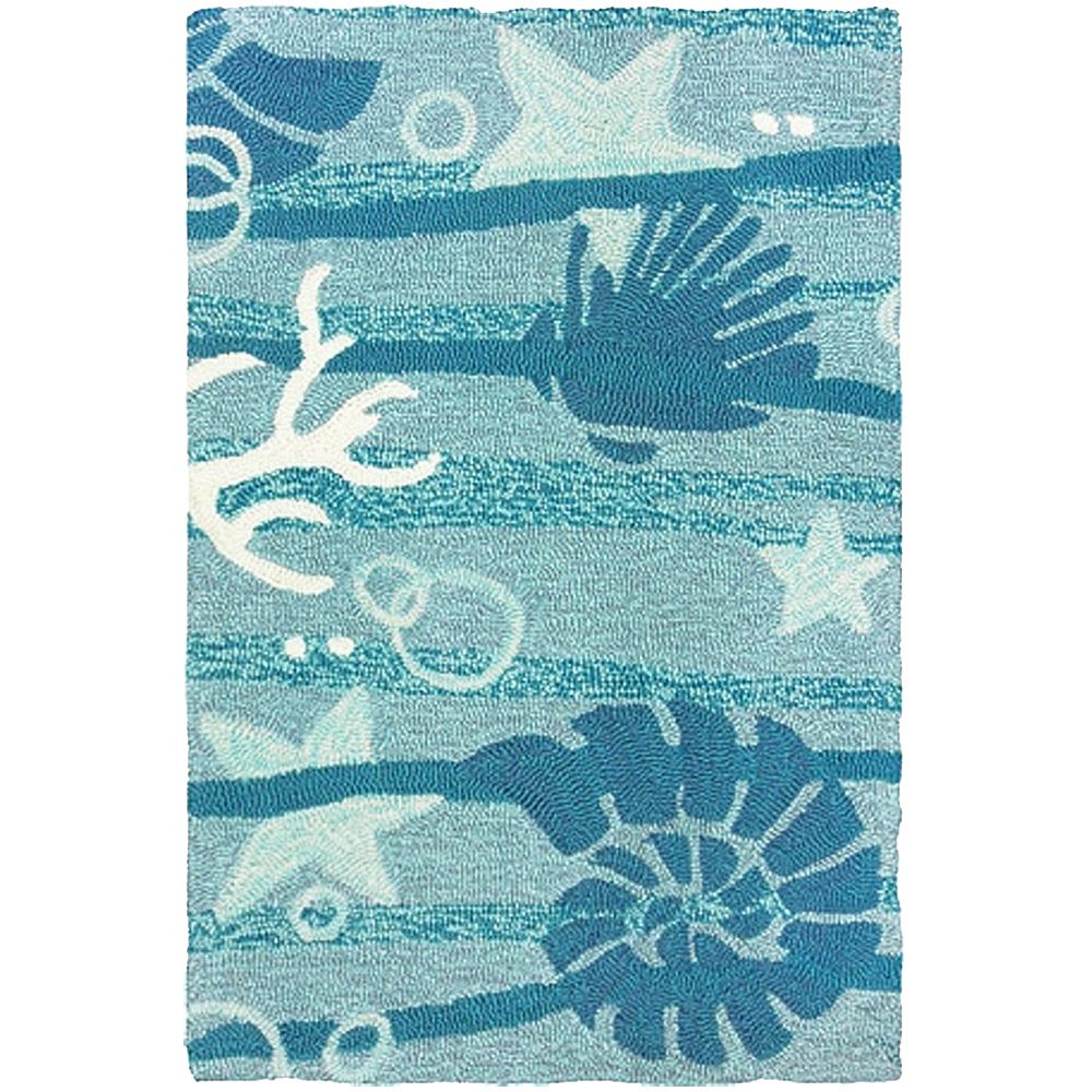 Homefires Driftwood Gray 3 ft. x 5 ft. Indoor/Outdoor Area Rug-PPS ...