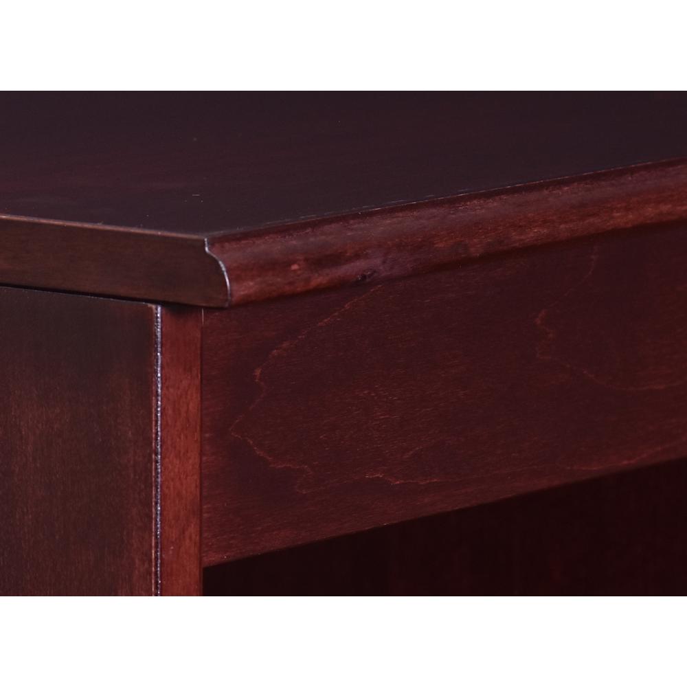 Concepts In Wood Wood 60 In Storage Console Tv Stand Dining Buffet Cherry Finish Kt6036 C The Home Depot