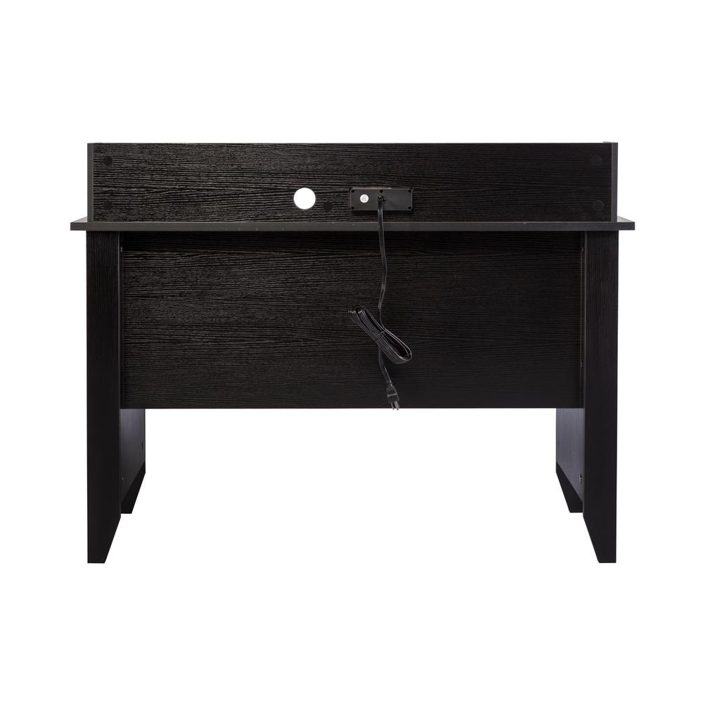 Onespace Espresso Executive Desk With Hutch Usb And Charger