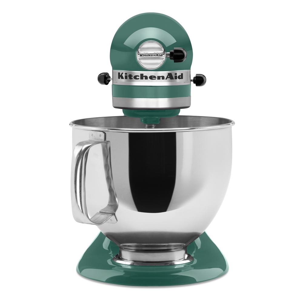 Kitchenaid Artisan 5 Qt Bay Leaf Stand Mixer Ksm150psbl The Home Artisan 5 Qt Bay Leaf Stand Mixer By Kitchenaid