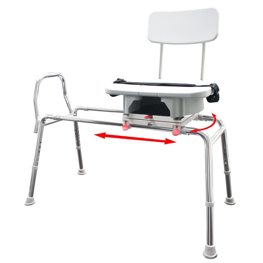 Swivel Shower Chairs Bath Safety The Home Depot