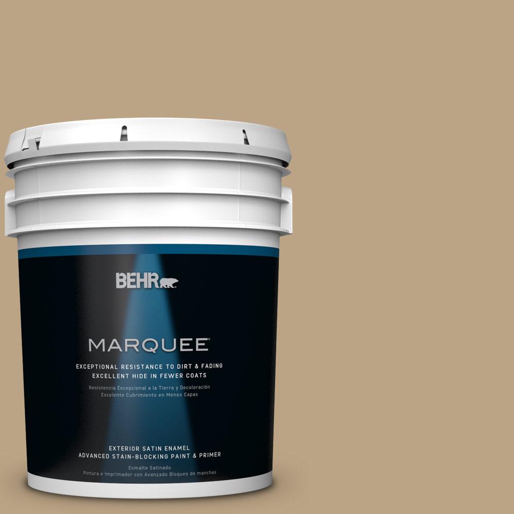 BEHR MARQUEE 5gal. HDCCT07 Country Cork Satin Enamel Exterior Paint