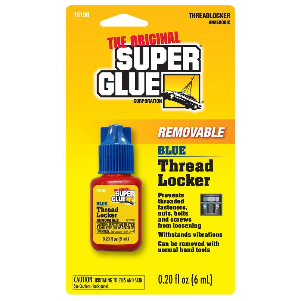 thread glue blue