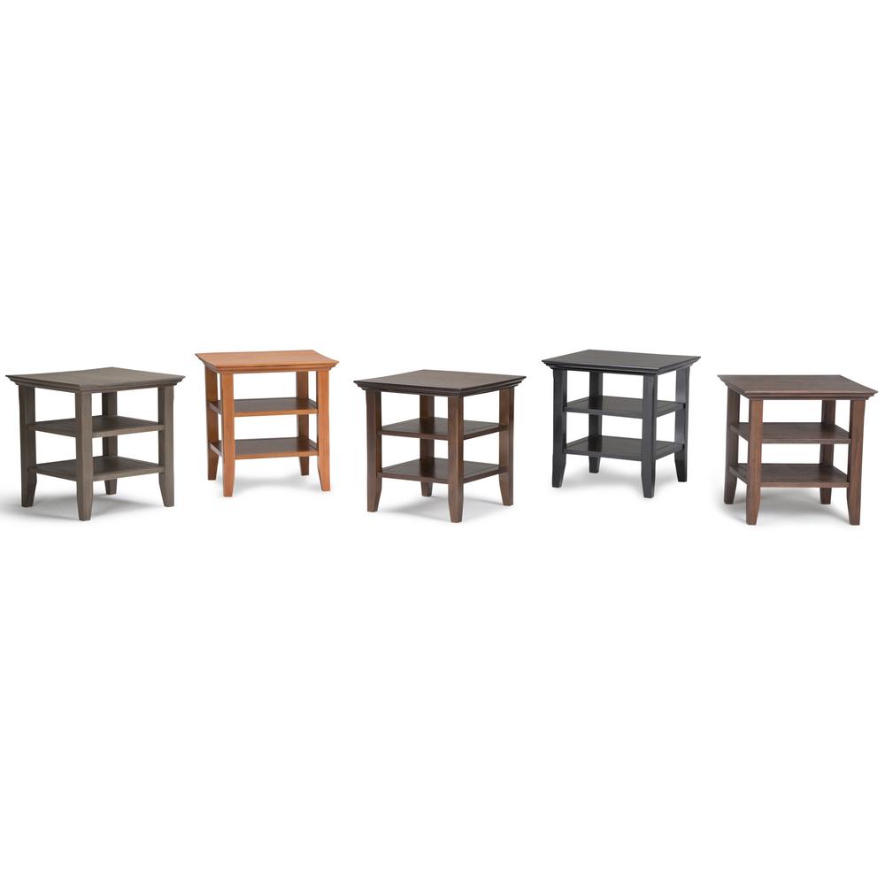 Brooklyn Max Brunswick Solid Wood 19 Inch Wide Square Brooklyn Max Brunswick Solid Wood 19 Inch Wide Square