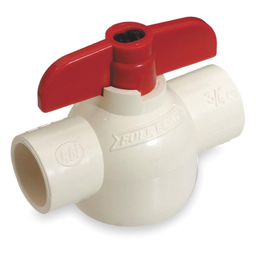 ProLine 1/2 In. Solvent x 1/2 In. Solvent PVC Ball Valve