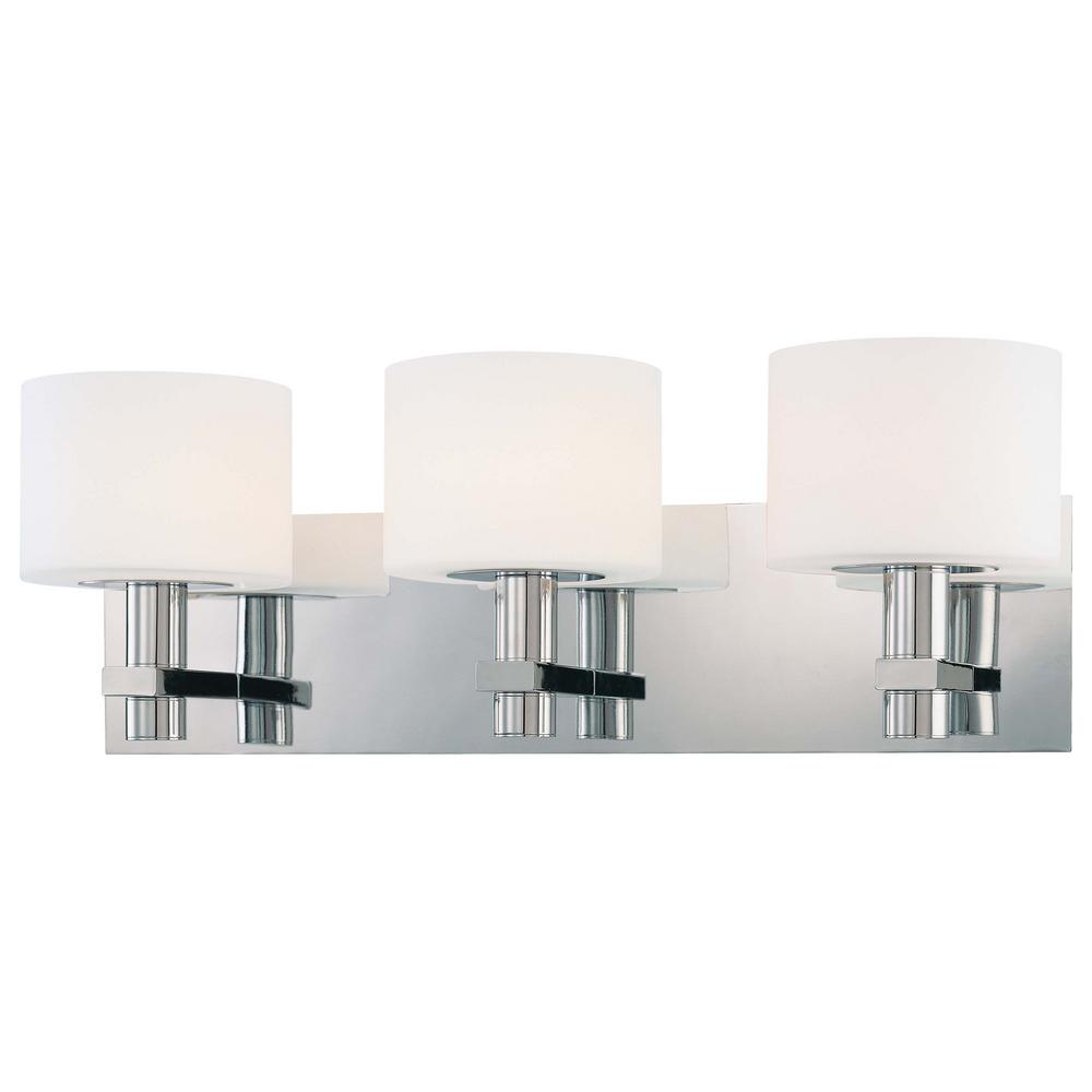 George Kovacs Stem 3 Light Chrome Bath P5193 077 The Home Depot George Kovacs Stem 3 Light Chrome Bath