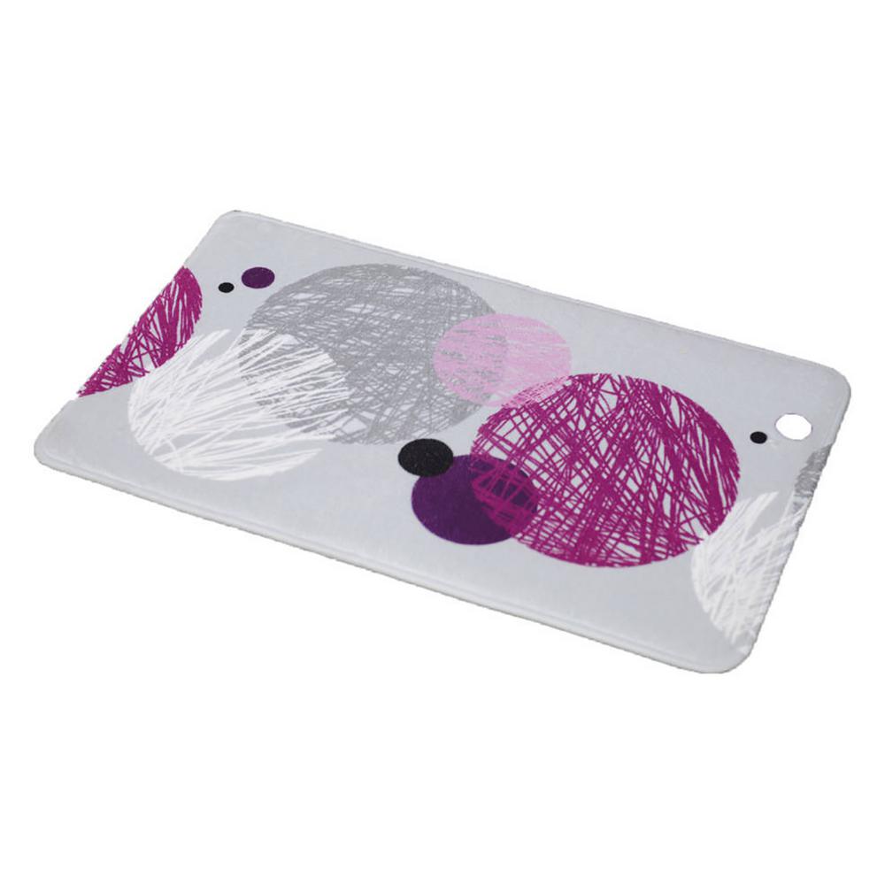 Unbranded Pedestal Mat Microfiber Bath Toilet Contour Rug Valentine